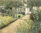 The Garden in Wannsee Looking Northeast 1917 By Max Liebermann