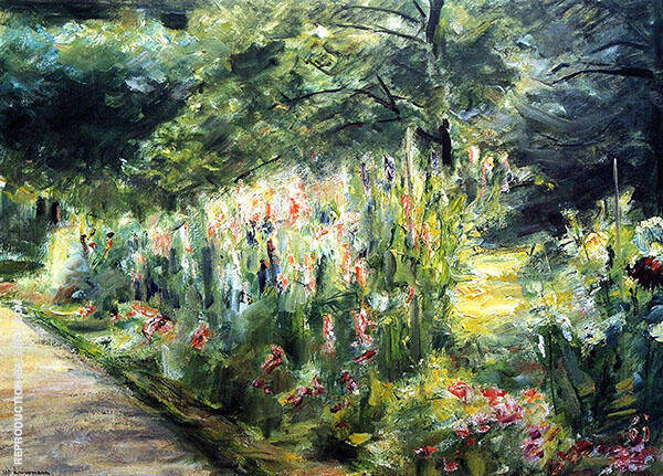 The Kitchen Garden in Wannsee | Oil Painting Reproduction
