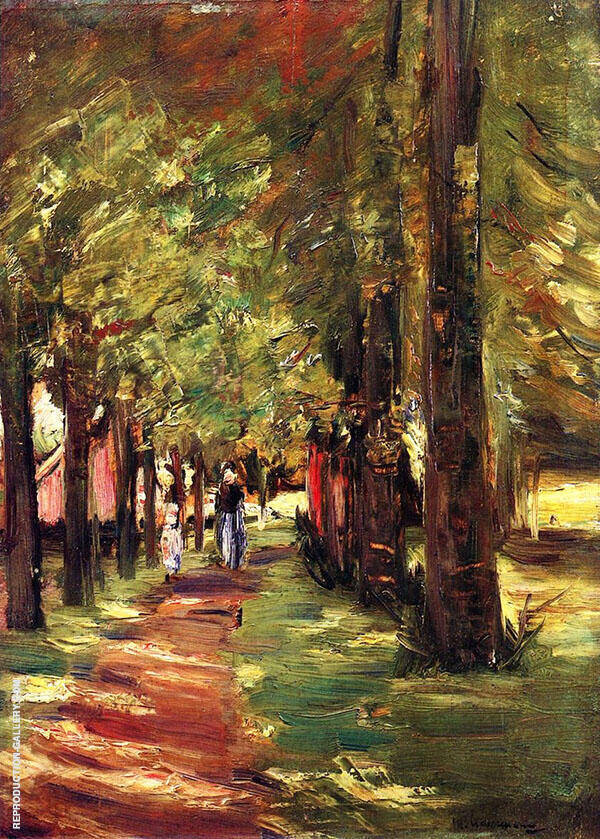 The Lane 1913 by Max Liebermann | Oil Painting Reproduction