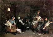 Women Plucking Geese 1871 By Max Liebermann