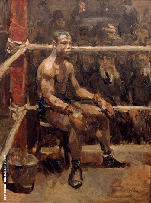 Negro Boxer (Battling Siki) c1914 | Oil Painting Reproduction
