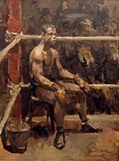 Negro Boxer (Battling Siki) c1914 By Isaac Israels