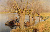 Bringing in The Nets 1893 By Emile Claus