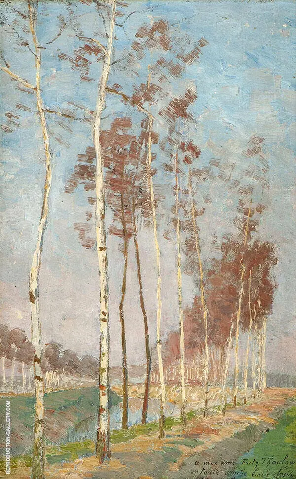 Canal by Astene Belgium 1892 By Emile Claus