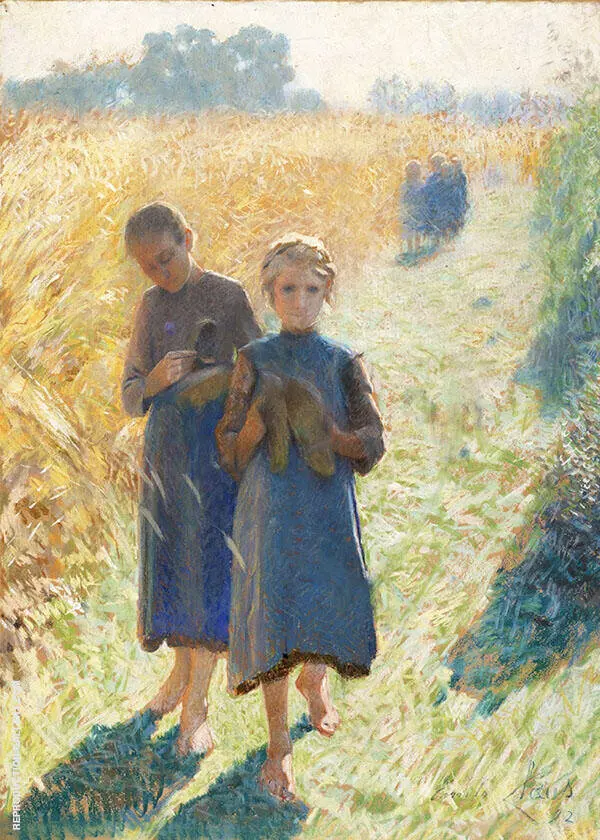 Country Life By Emile Claus