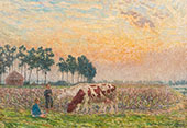 Decline of Day By Emile Claus