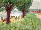 End of August 1909 By Emile Claus