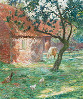 Farmyard 1906 By Emile Claus