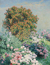 Flower Garden By Emile Claus