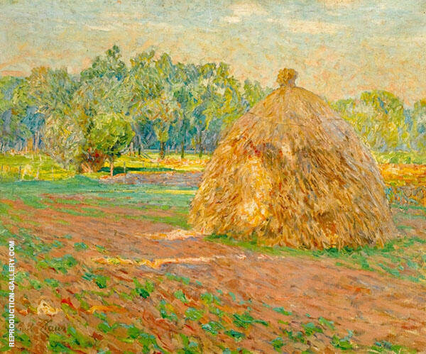 Haystacks by Emile Claus | Oil Painting Reproduction