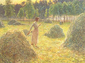 Hay Stacks 1905 By Emile Claus