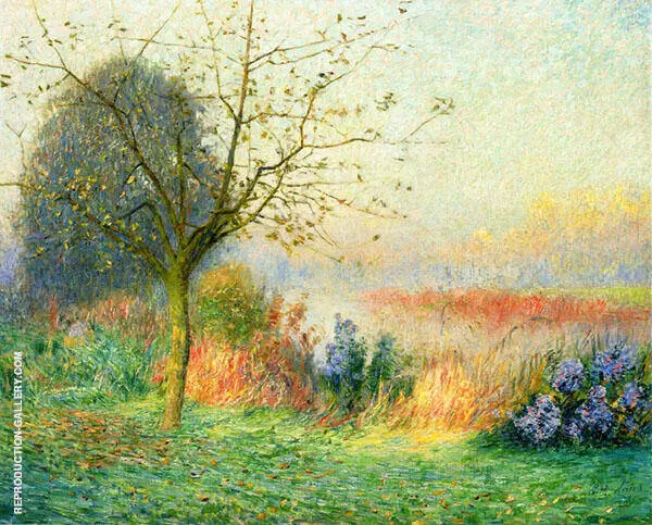 October Morning on The River Leie 1901 By Emile Claus
