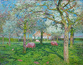 Orchard in Spring 1902 By Emile Claus