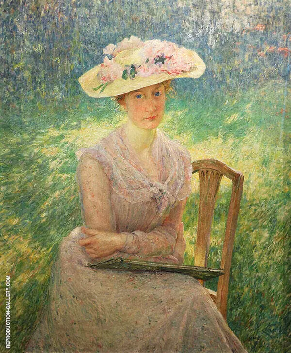 Portrait Jenny Montigny 1902 By Emile Claus