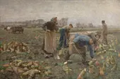 The Beet Harvest 1890 By Emile Claus