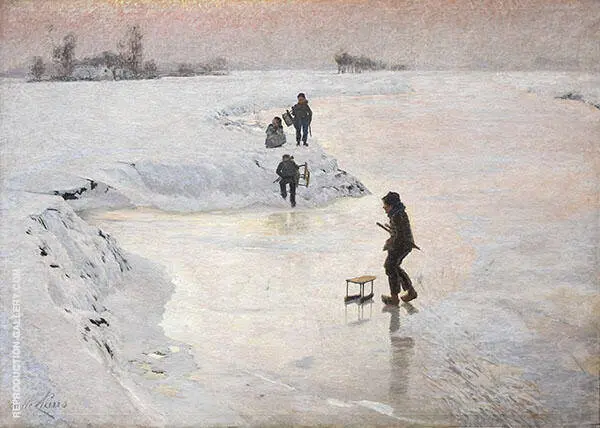 The Ice Birds By Emile Claus
