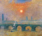 Waterloo Bridge London By Emile Claus