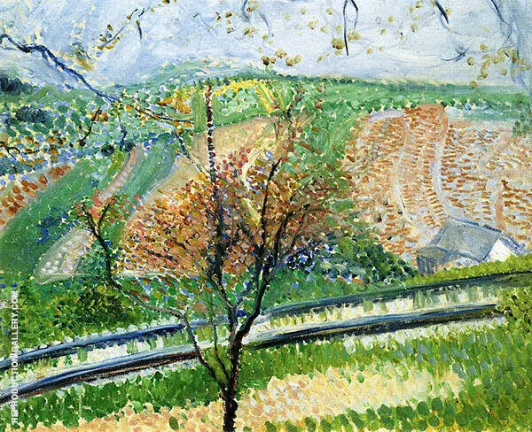 Cogwheel Railway to The Kahlenberg By Richard Gerstl