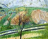 Cogwheel Railway to The Kahlenberg By Richard Gerstl