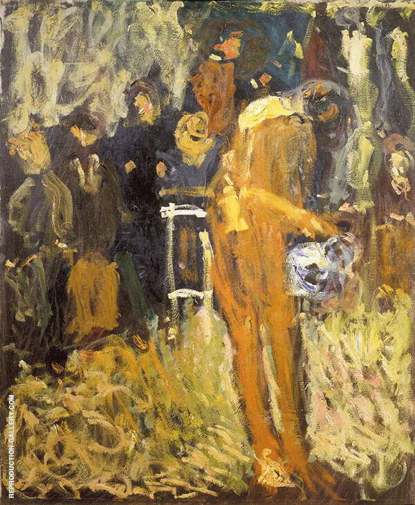 Nude in The Garden 1907 By Richard Gerstl