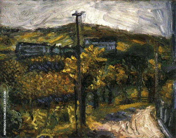 Nussdorf 1 By Richard Gerstl