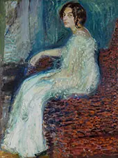 Portrait of Henryka Cohn 1908 By Richard Gerstl