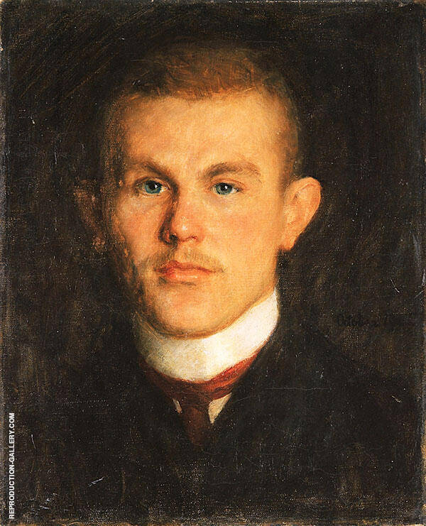 Portrait of Waldemar Unger 1904 | Oil Painting Reproduction