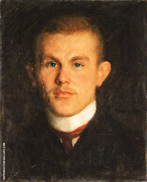Portrait of Waldemar Unger 1904 By Richard Gerstl