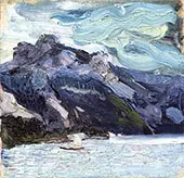 Trunsee with Sleeping Greek Woman By Richard Gerstl