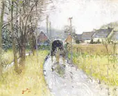 After The Rain in Mouthulet By Pierre Eugene Montezin