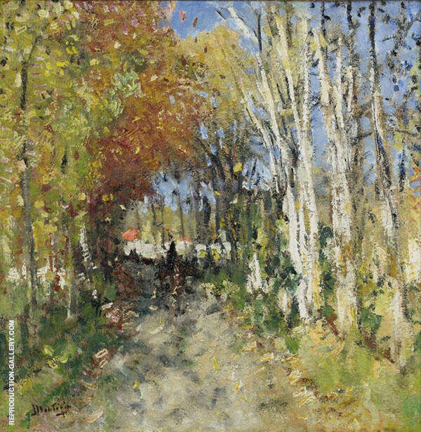 Alley in The Forest by Pierre Eugene Montezin | Oil Painting Reproduction
