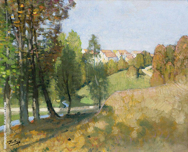 Autumn by Pierre Eugene Montezin | Oil Painting Reproduction
