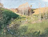 Autumn in Creuse By Pierre Eugene Montezin