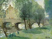 Le Pont By Pierre Eugene Montezin