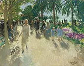 The Croisette Cannes By Pierre Eugene Montezin