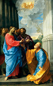 Christ Giving The Keys to St.Peter 1626 By Guido Reni