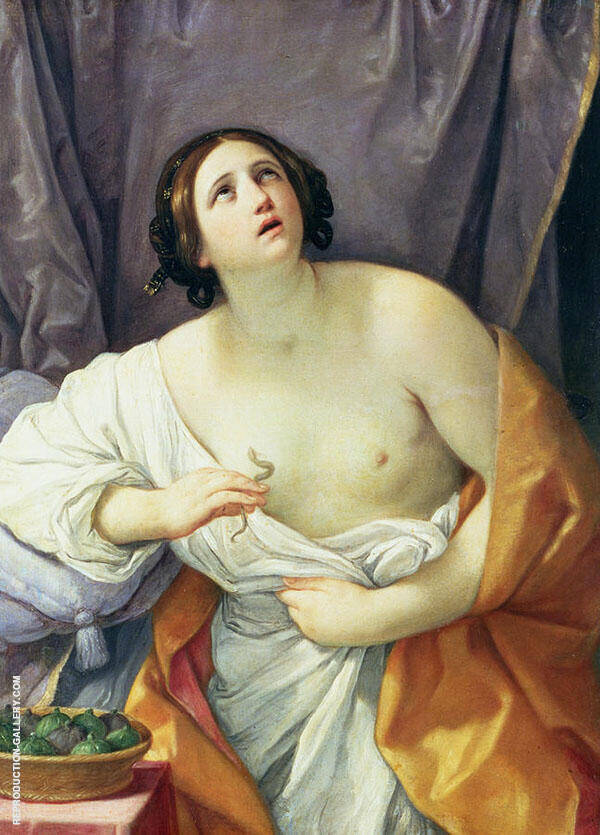 Cleopatra 1635 by Guido Reni | Oil Painting Reproduction