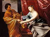 Joseph and Potiphar's Wife 1630 By Guido Reni