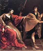 Joseph and Potiphar's Wife 1631 By Guido Reni