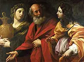 Lot and his Daughters By Guido Reni