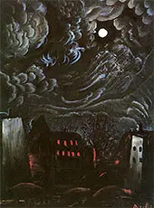 Night Over the City By Otto Dix