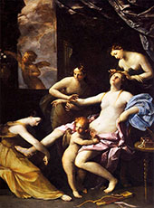 The Toilet of Venus By Guido Reni