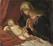 Vierge a Lenfant 1800 By Guido Reni