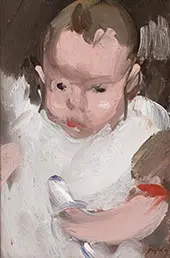 Baby Willy 1906 By Samuel John Peploe