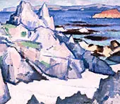 Cathedral Rock Iona 1920 By Samuel John Peploe