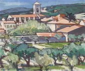Church at Cassis c1924 By Samuel John Peploe