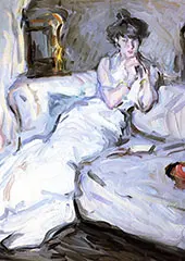 Girl in White 1907 By Samuel John Peploe
