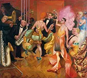 Metropolis Die Grosstadt 1928 Center Panel By Otto Dix