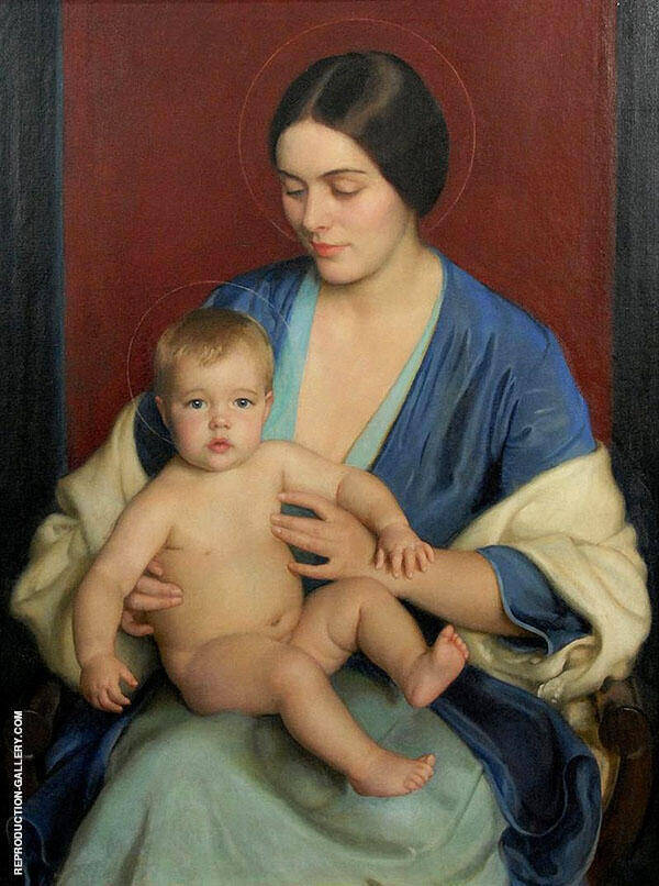 A Modern Madonna by William Paxton | Oil Painting Reproduction