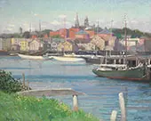 Gloucester Harbor By William Paxton